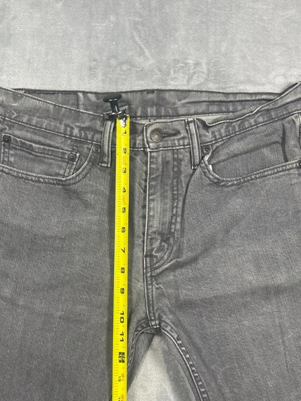 Levi’s 511 Slim Fit Jeans Gray Denim Red Tab Men’s 34x34 Stretch Pants